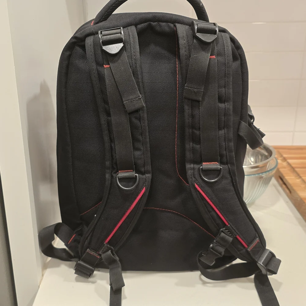 Black Backpack for Men
